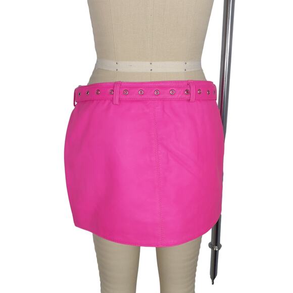 Retrofete Vibrant Pink Ambra Skirt Size S - Picture 3 of 5